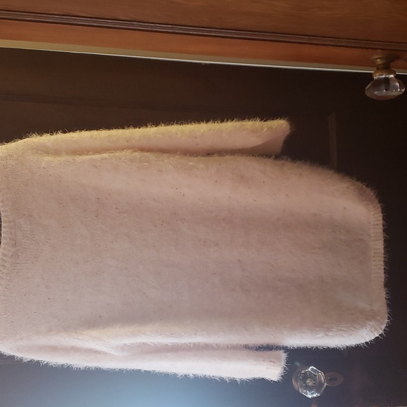 ALISON ANDREWS SOFT FUZZY OVERSIZE SWEATER SZ L - Picture 2 of 6